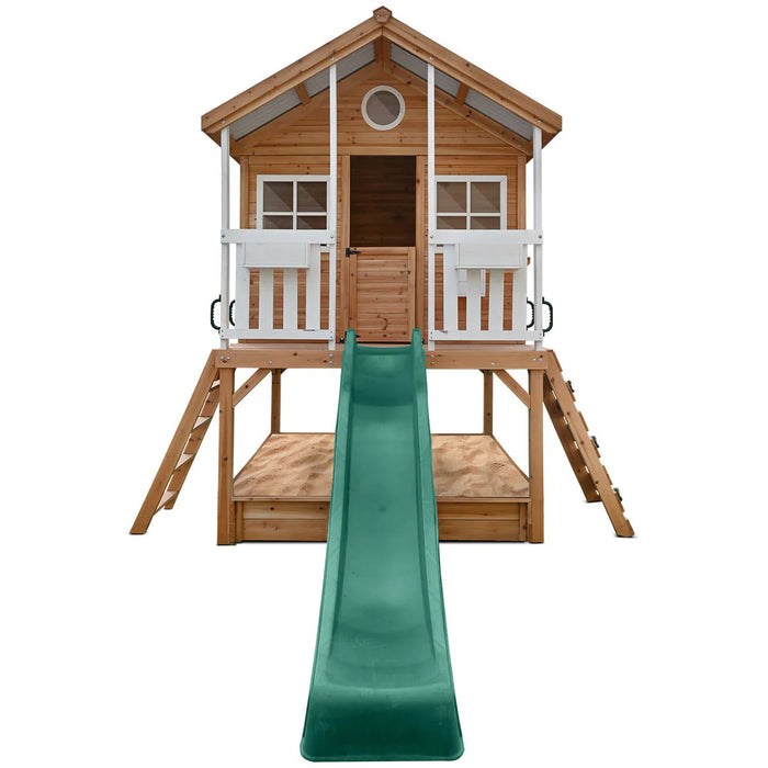Winchester Cubby House with 2.2m Slide and Metal Roof