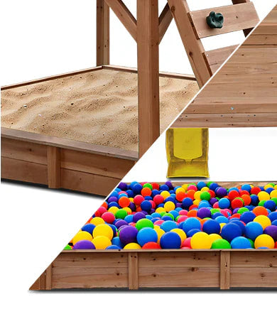 Winchester Cubby House with 2.2m Slide and Metal Roof