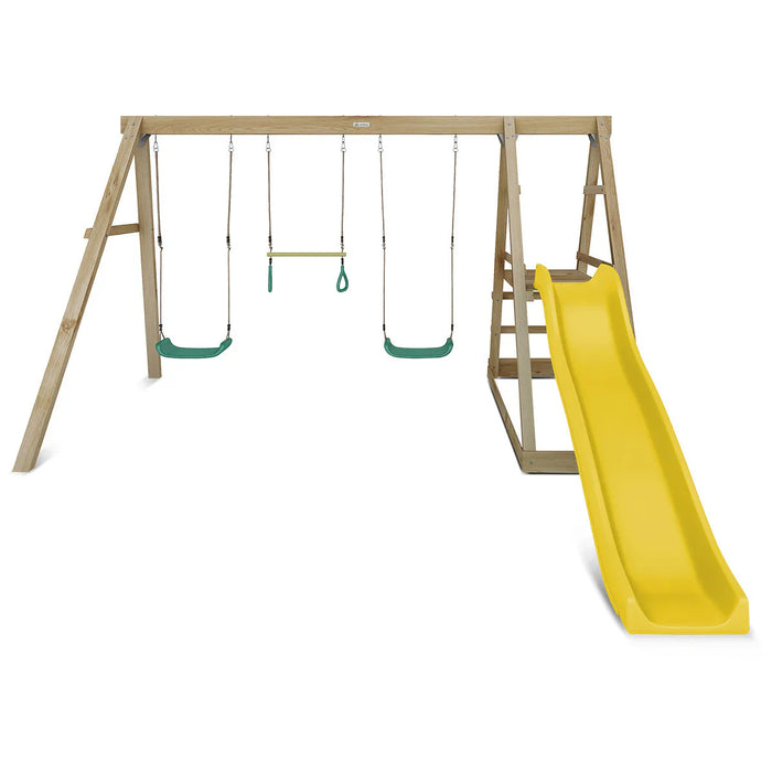 Lifespan Kids Winston 4-Station Timber Swing Set with Slide