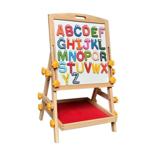 Magnetic and Chalk Board Kids Easel