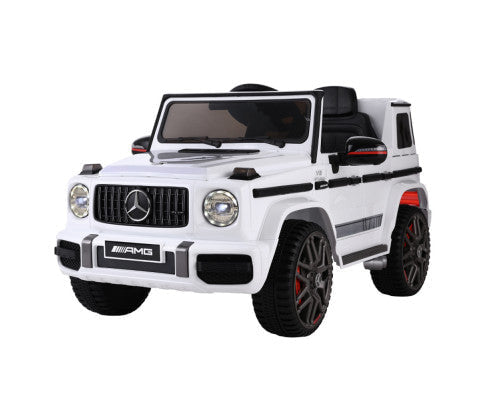 Mercedes Benz AMG G63 Ride On Kids Car - White - Kids Ride on Car