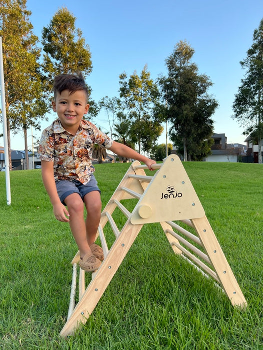 Kids Wooden Foldable Climbing Frame