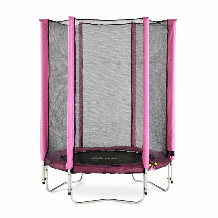 Plum 4ft Junior Trampoline safety pads close-up