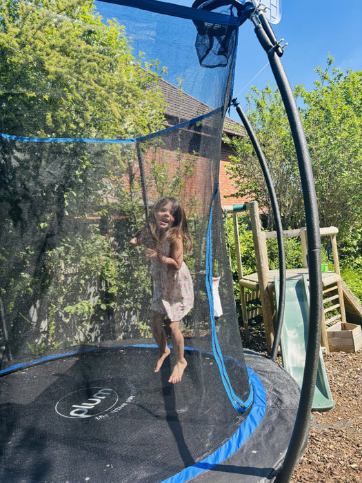 Plum 8ft Deluxe Trampoline with Enclosure