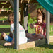 Plum Barbary Swing and Slide with Sandpit - Swing Sets