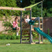 Plum Barbary Swing and Slide with Sandpit - Swing Sets