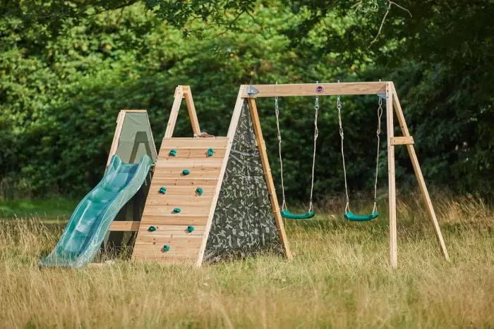 Plum Climbing Pyramid with Swings