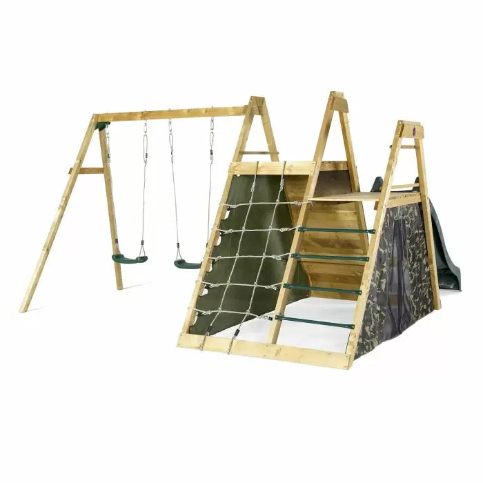 Plum Climbing Pyramid with Swings