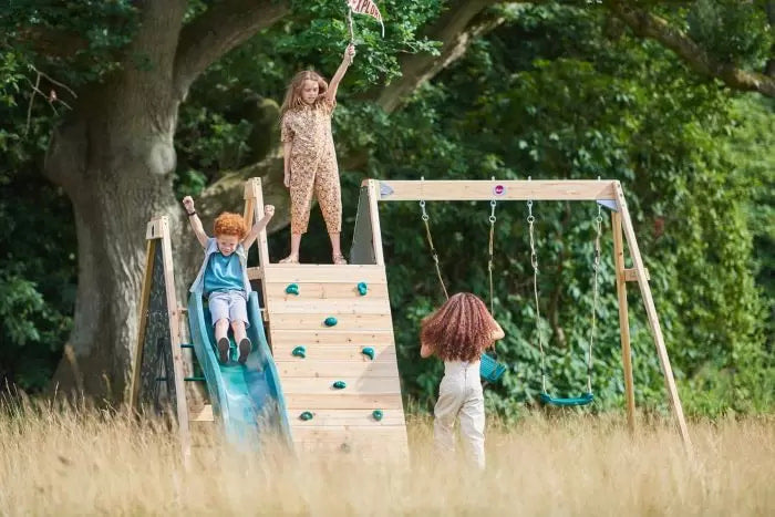 Plum Climbing Pyramid with Swings