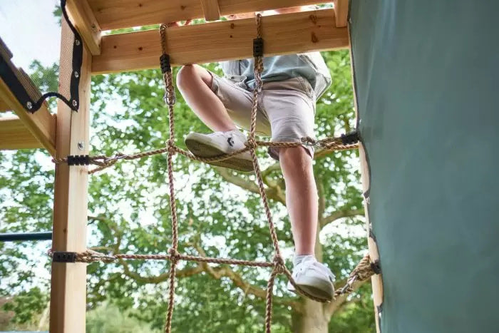 Plum Climbing Pyramid with Swings