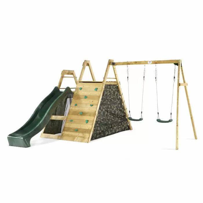 Plum Climbing Pyramid with Swings