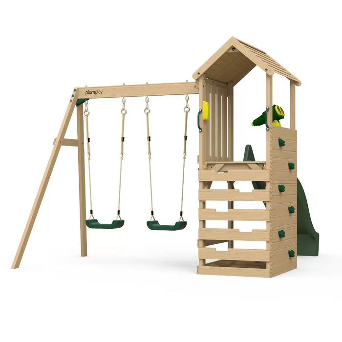 Plum Lookout Kids Playcentre (with Swing Arm) - Outdoor Play Equipment