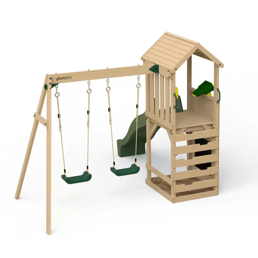 Plum Lookout Kids Playcentre (with Swing Arm) - Outdoor Play Equipment