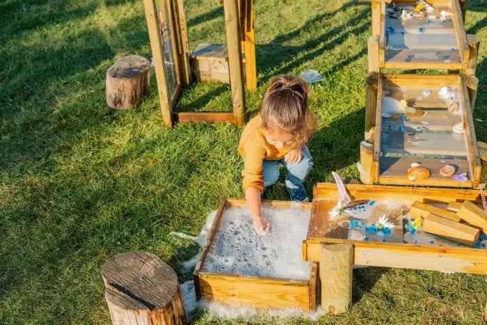 Plum Play Discovery Forest Kids Wooden Water Run