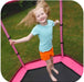 7ft Junior Pink Trampoline