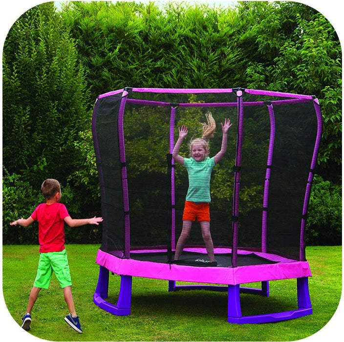 7ft Junior Pink Trampoline
