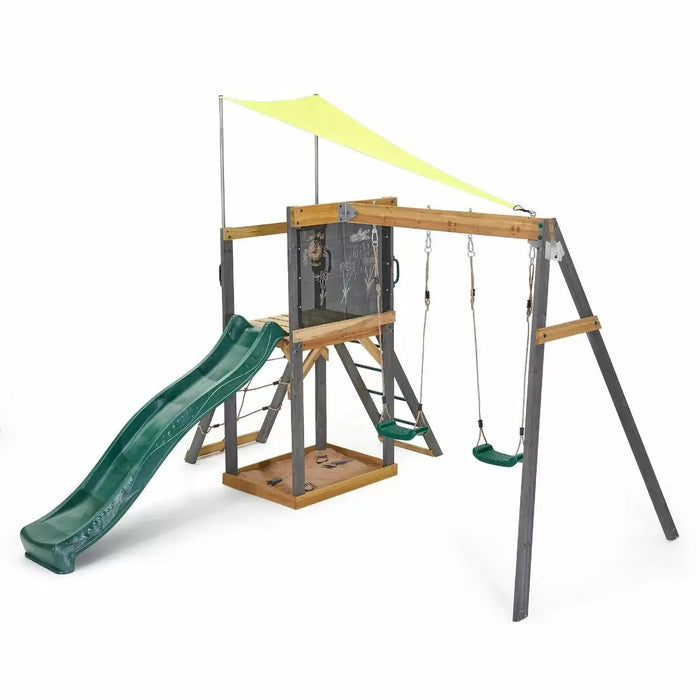 Plum Wooden Siamang Kids Playset - Outdoor Play Equipment