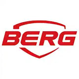 Red ’BERG’ text logo with a shield-like outline design.