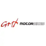 Red and black ’GMA Motor Bikes’ logo with stylized text design.