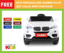 Rigo Kids Off Road Military Ride On Car Black flashing lights
