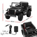 Rigo Kids Off Road Military Ride On Car Black suspension