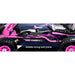 Rigo Kids Racing Pedal Go Kart Pink tyres