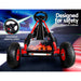 Rigo Kids Racing Pedal Go Kart Red chain guard