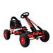 Rigo Kids Racing Pedal Go Kart Red