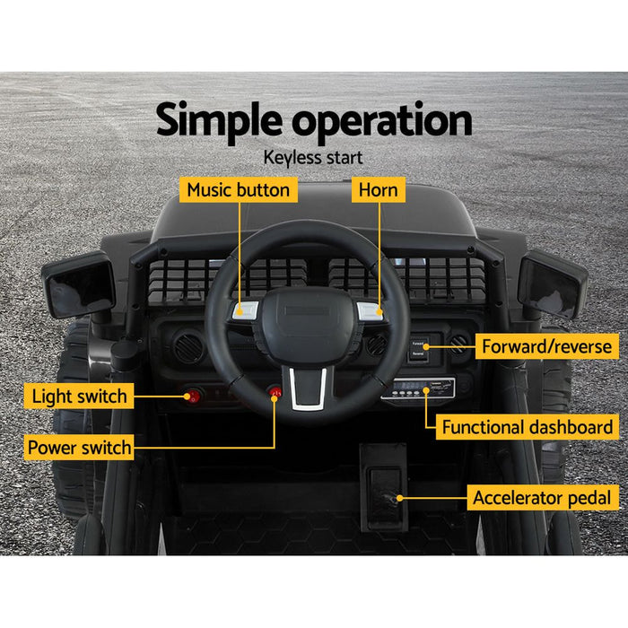 Rigo Kids Ride On Jeep with Remote Control