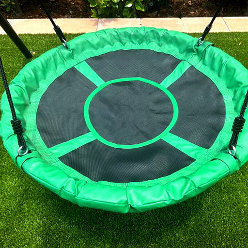 Round Platform Swing Set by Gobaplay