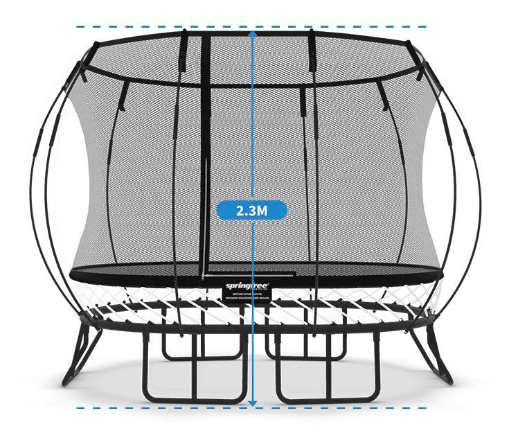 Springfree Compact Oval Trampoline Bundle - Moving Bundle