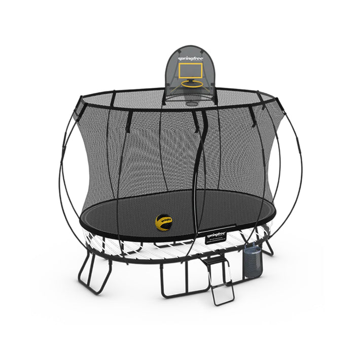 Springfree Compact Oval Trampoline Bundle - Sports Bundle