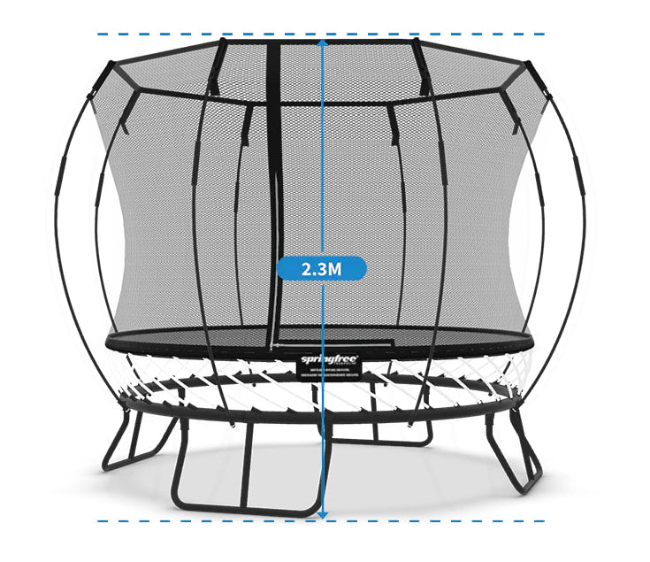 Springfree Compact Round Trampoline Bundle - Sports Bundle