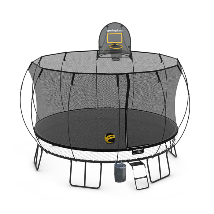 Springfree Jumbo Round Trampoline Bundle - Sports Bundle