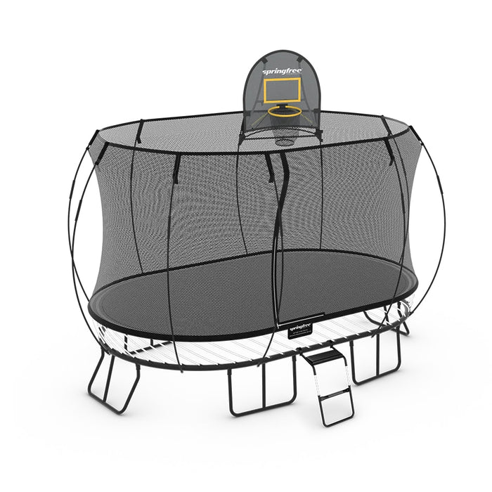 Springfree Large Oval Trampoline Bundle - Sports Bundle