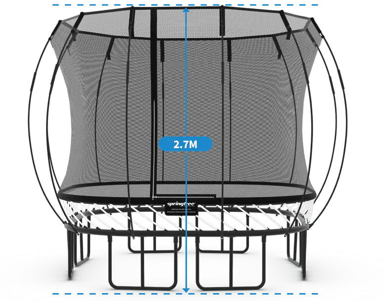 Springfree Large Square Trampoline Bundle - Moving Bundle