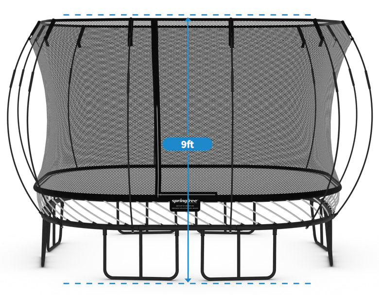 Springfree Large Square Trampoline Bundle - Sports Bundle