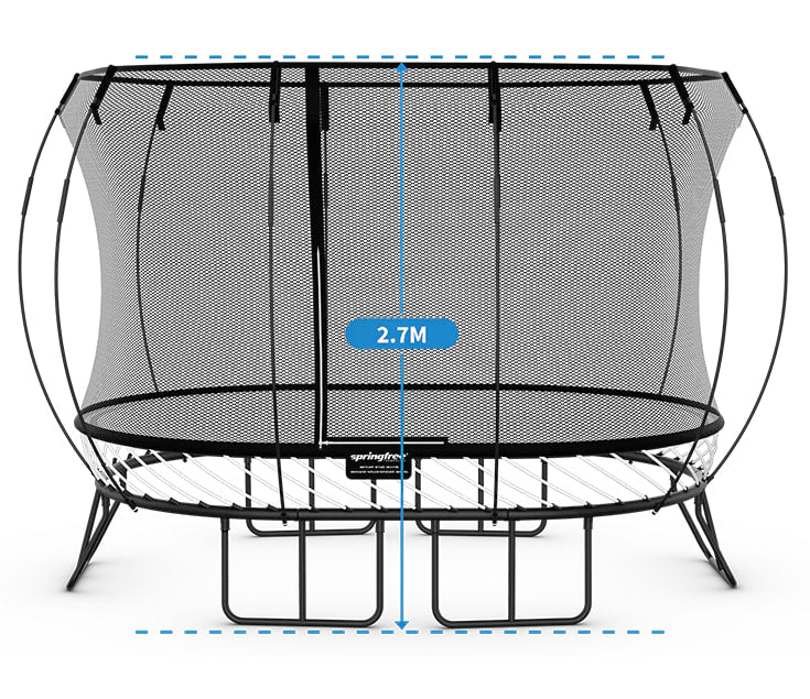 Springfree Medium Oval Trampoline Bundle - Moving Bundle