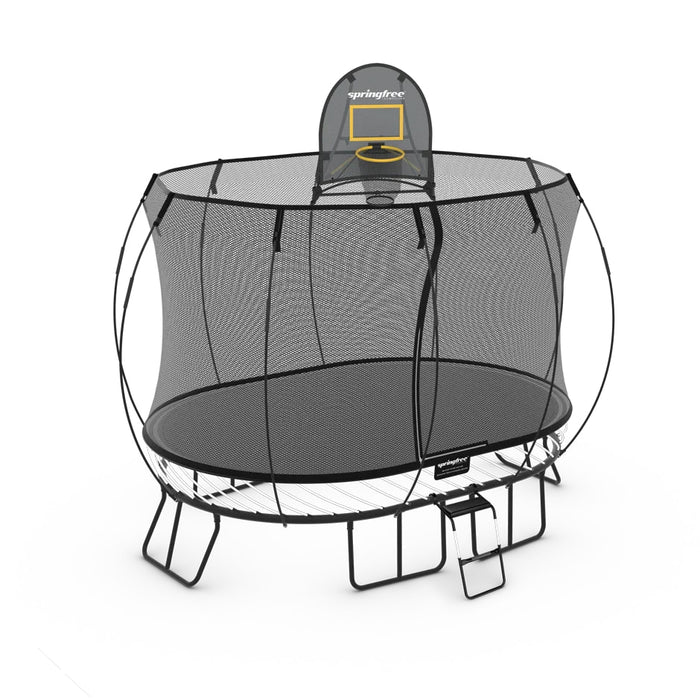 Springfree Medium Oval Trampoline Bundle - Sports Bundle