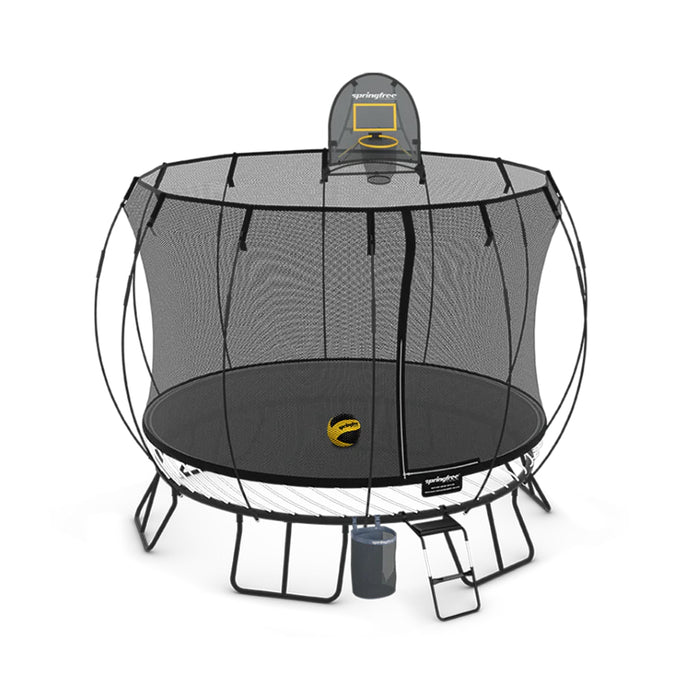 Springfree Medium Round Trampoline Bundle - Sports Bundle