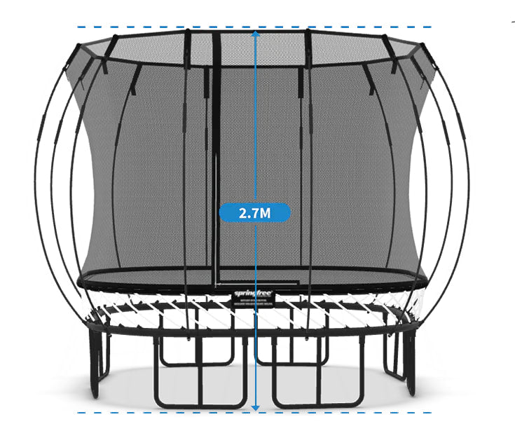 Springfree Medium Square Trampoline Bundle - Moving Bundle