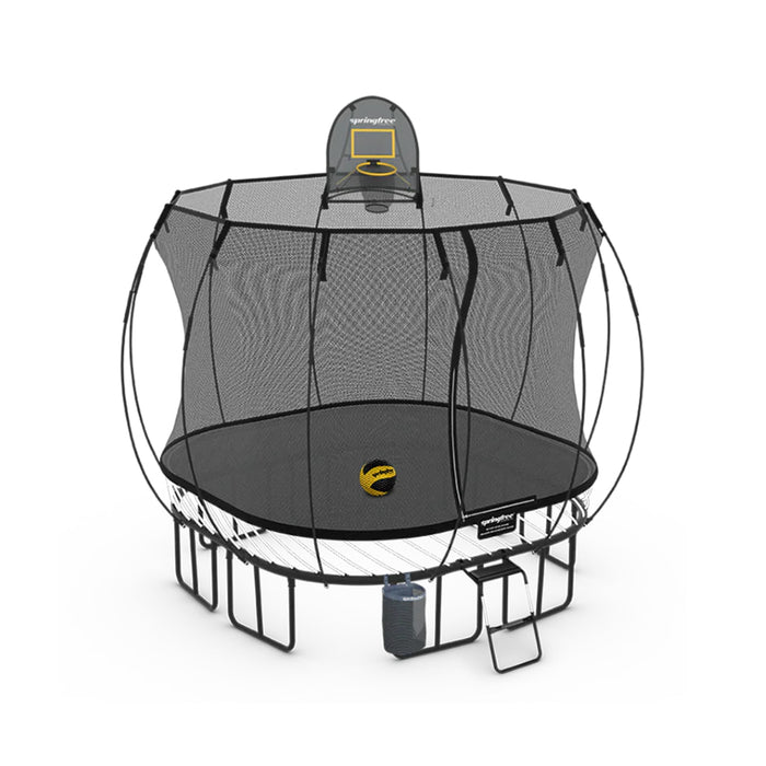 Springfree Medium Square Trampoline Bundle - Sports Bundle