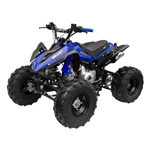 The Beast GMX 125cc Sports Kids Quad Bike - Blue - Quad Bike