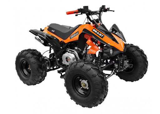 The Beast GMX 125cc Sports Kids Quad Bike - Orange - Quad Bike