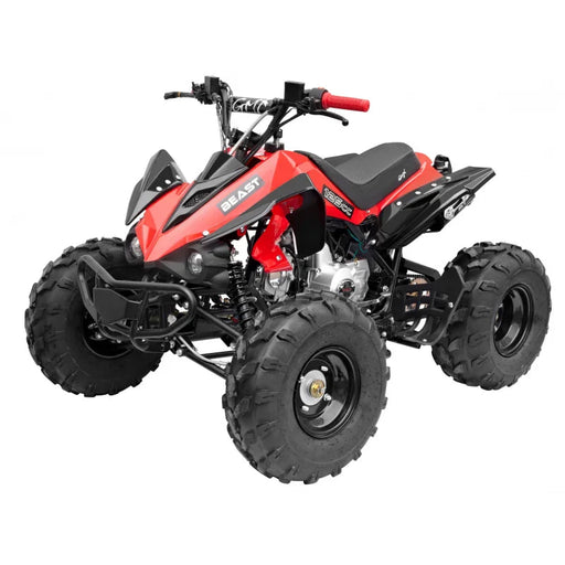 The Beast GMX 125cc Sports Kids Quad Bike - Red - Quad Bike