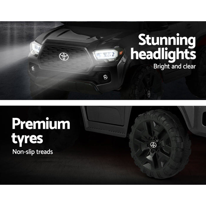 Toyota Tacoma Car Kids Ride On in Black