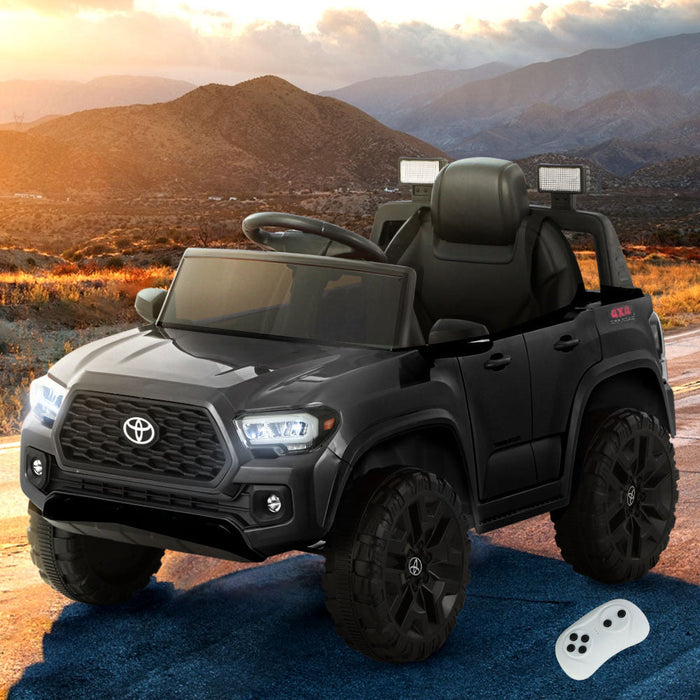 Toyota Tacoma Car Kids Ride On in Black