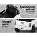 Toyota Tacoma Car Kids Ride On White side view
