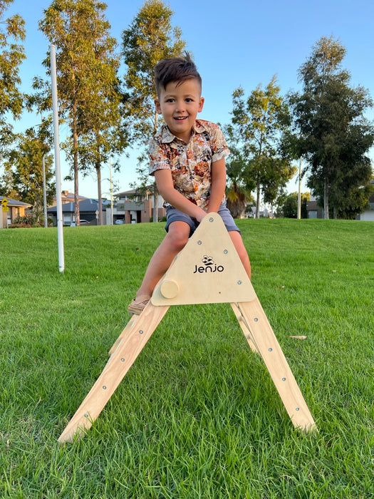 Kids Wooden Foldable Climbing Frame
