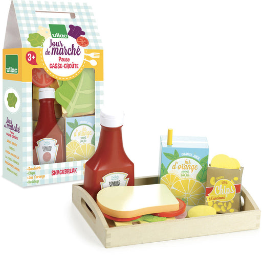 Vilac Kids Dinner Food Set - Kids Kitchen